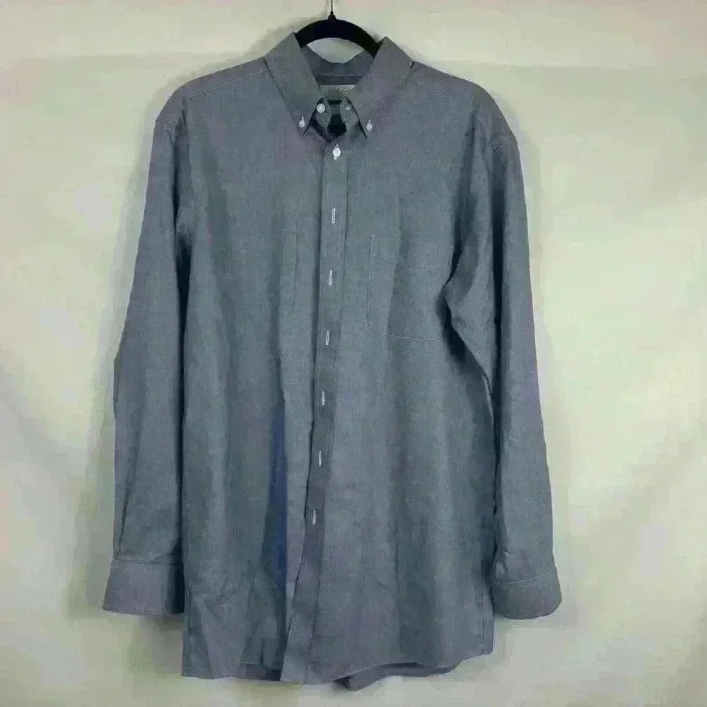 Fitted Non Iron Button Down business casual office preppy
